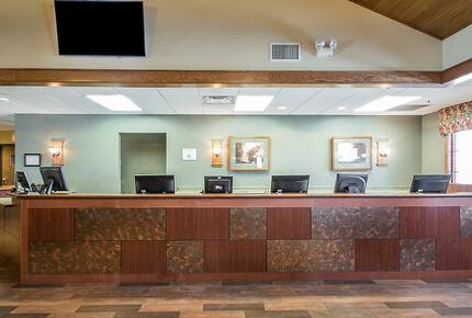 Home exchange in Wisconsin Dells, Christmas Mountain Village lobby