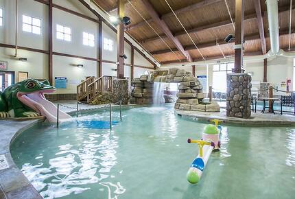 Home exchange at Christmas Mountain Village with indoor pool
