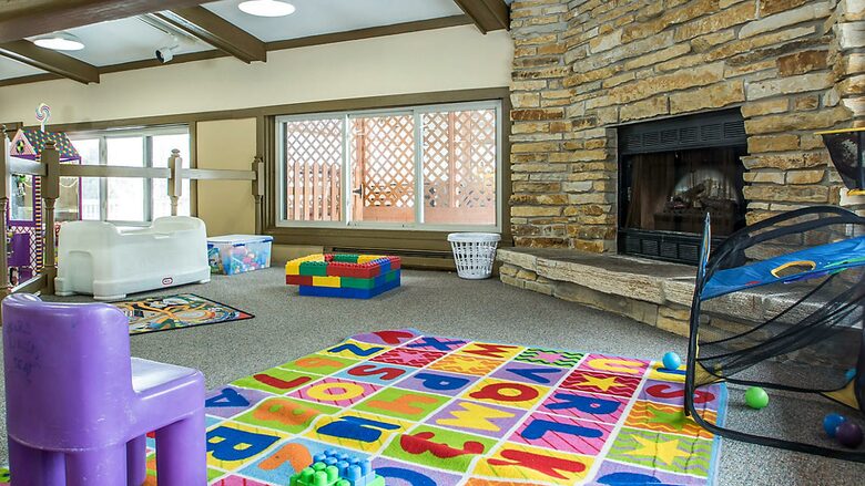 Home exchange at Christmas Mountain Village, kid's activity room