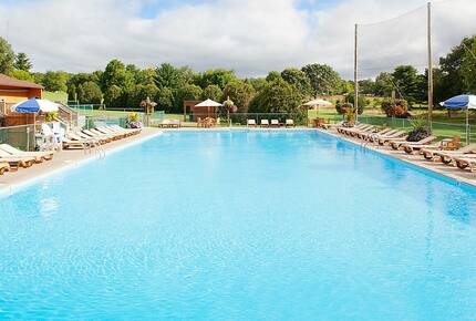 Home exchange at Christmas Mountain Village with outdoor pool