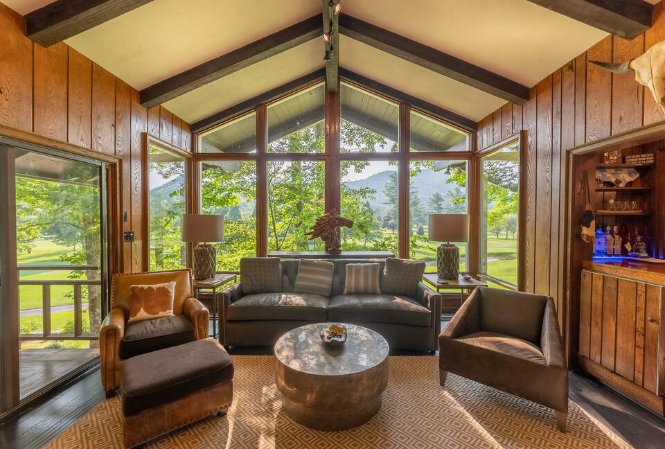 North Carolina Gem Overlooking 18th Green at Hound Ears Country Club - Boone, North Carolina