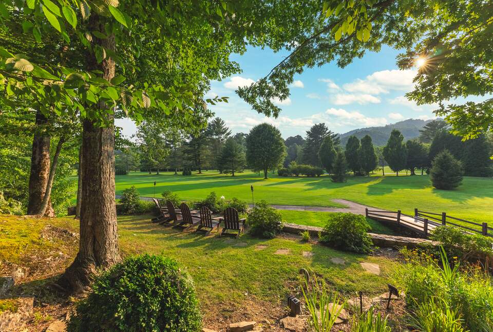 North Carolina Gem Overlooking 18th Green at Hound Ears Country Club - Boone, North Carolina