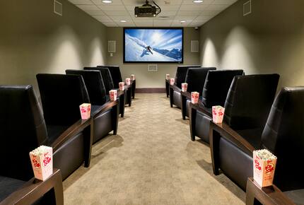 Home exchange in Mammoth Lakes CA with movie theater