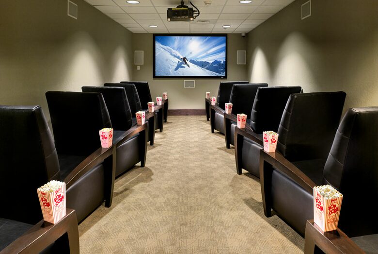 Home exchange in Mammoth Lakes CA with movie theater