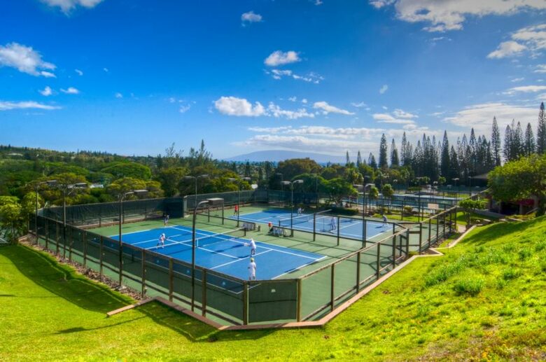 Kapalua Gardens Tennis and Pickleball Courts