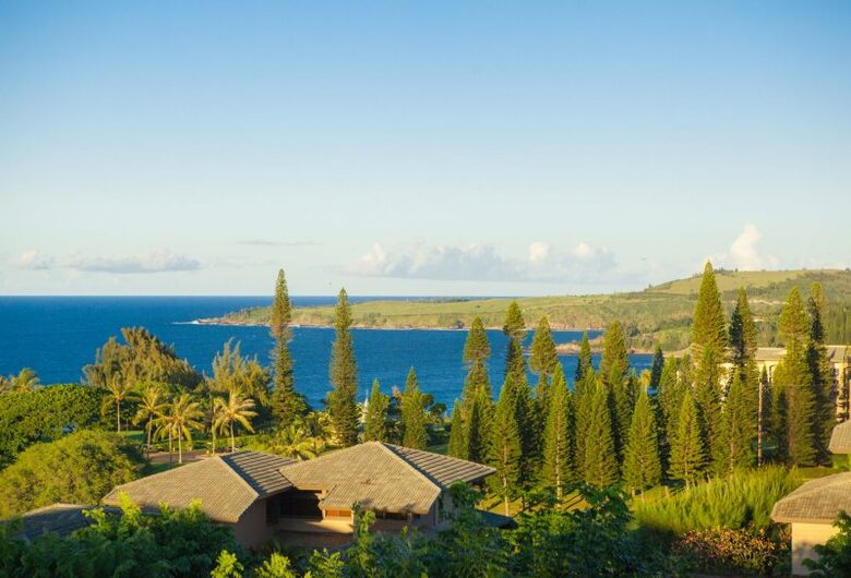View from upper level lanai