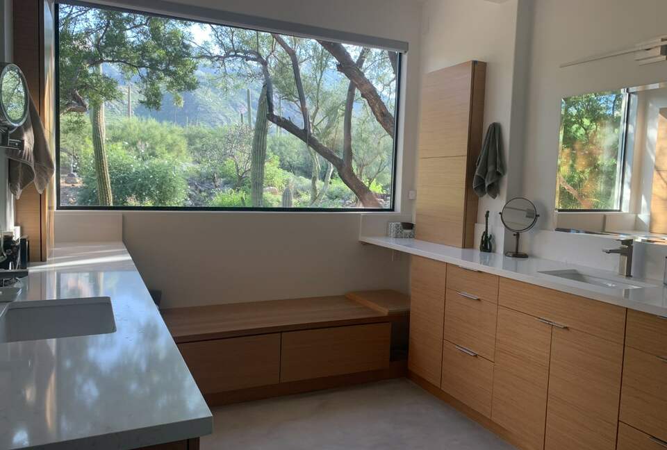 Bedroom #1 Double sink bathroom w/ shower