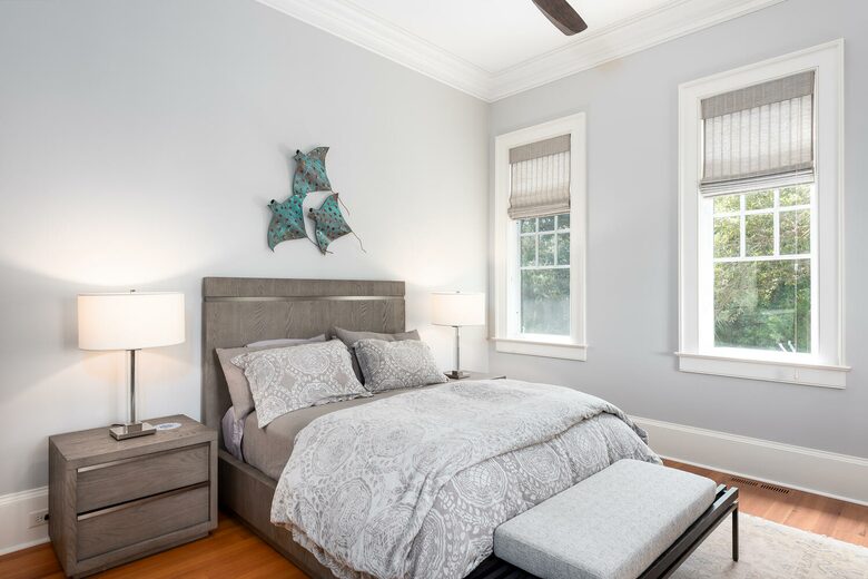 guest bedroom with Marsh views