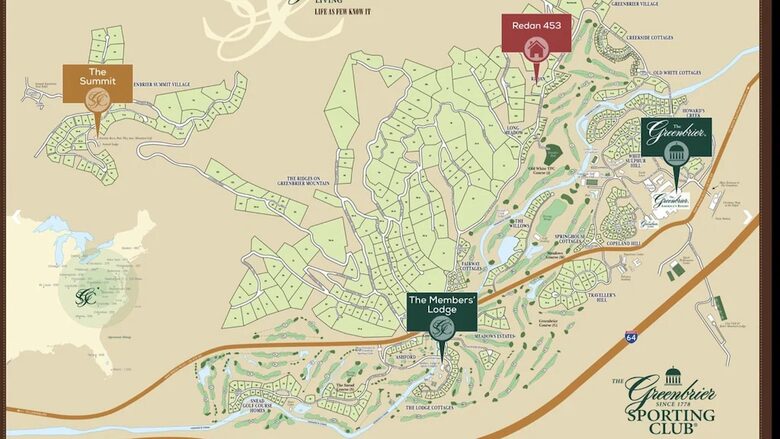 Greenbrier - Luxury Private Home - On Resort grounds - White Sulphur Springs, West Virginia