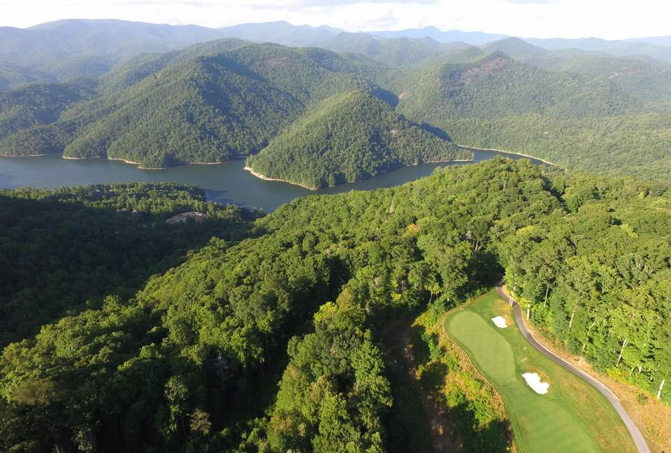 Mountain Top Golf within a 5 minute drive from our cottage