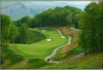Mountain Top Golf within a 5 minute drive from our cottage