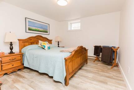 Bedroom 1, on bottom level