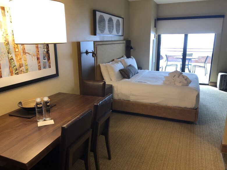 Master Bedroom with sliding glass door to private balcony