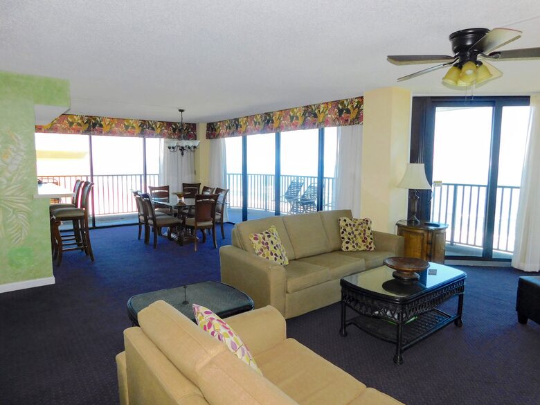 Marine Terrace, 3 BR Oceanfront Penthouse - Daytona Beach, Florida