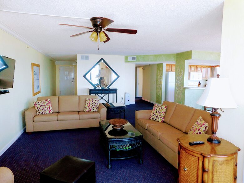 Marine Terrace, 3 BR Oceanfront Penthouse - Daytona Beach, Florida