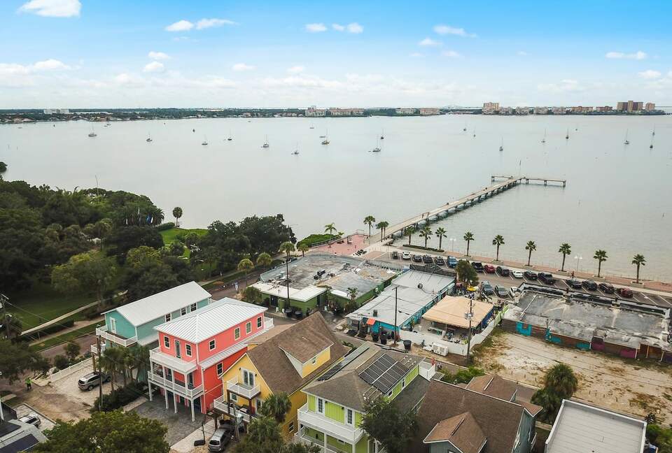 Luxury Coastal Home, Gulfport Waterfront District - Gulfport, Florida