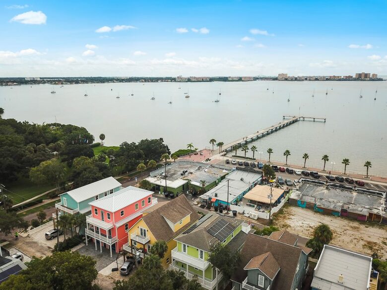 Luxury Coastal Home, Gulfport Waterfront District - Gulfport, Florida