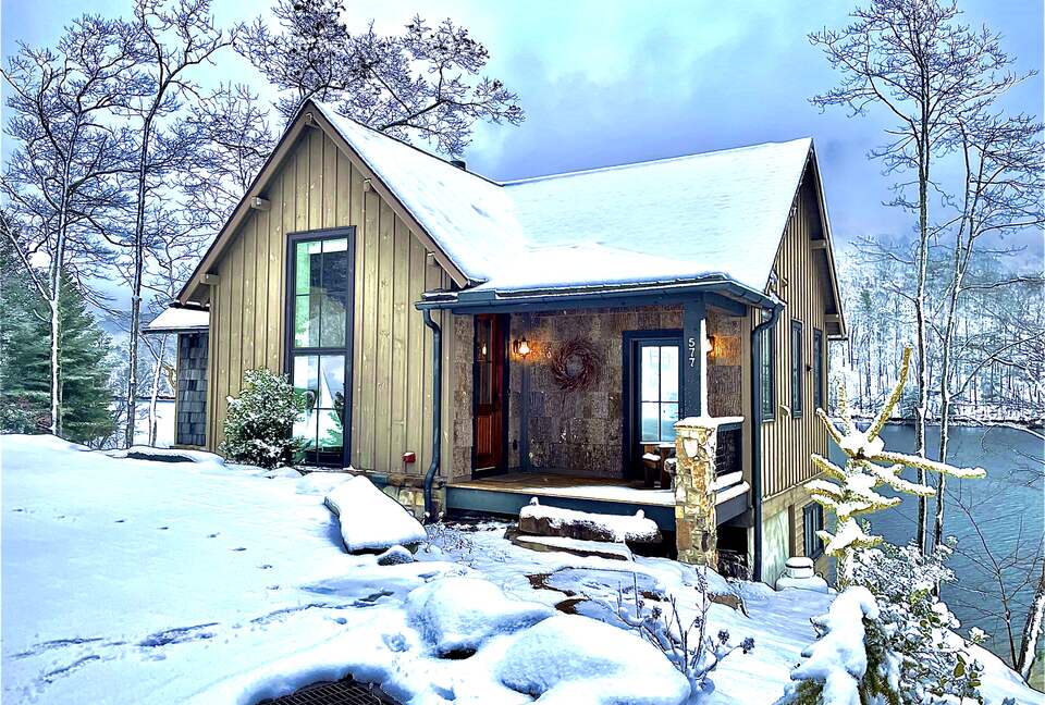 Just a dusting of snow this year!