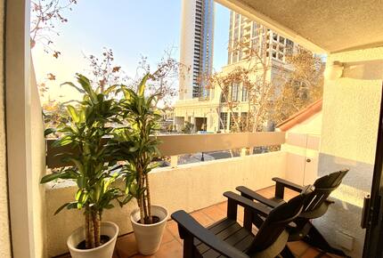 Home Exchange in San Diego, CA, lovely deck