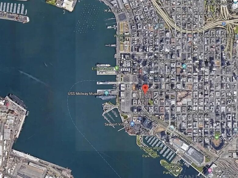 Home Exchange in San Diego, CA, prime location on maps