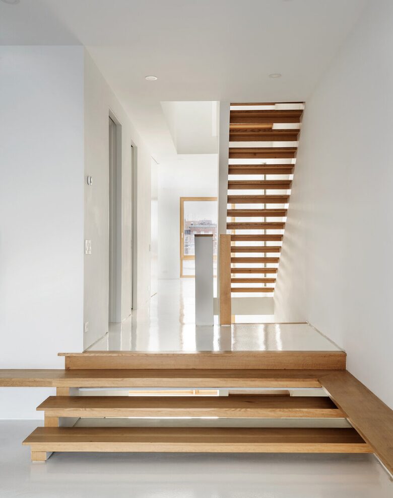 Modern All White Luxury Townhouse in Brooklyn, Heated Pool & Awesome Views - New York City, New York