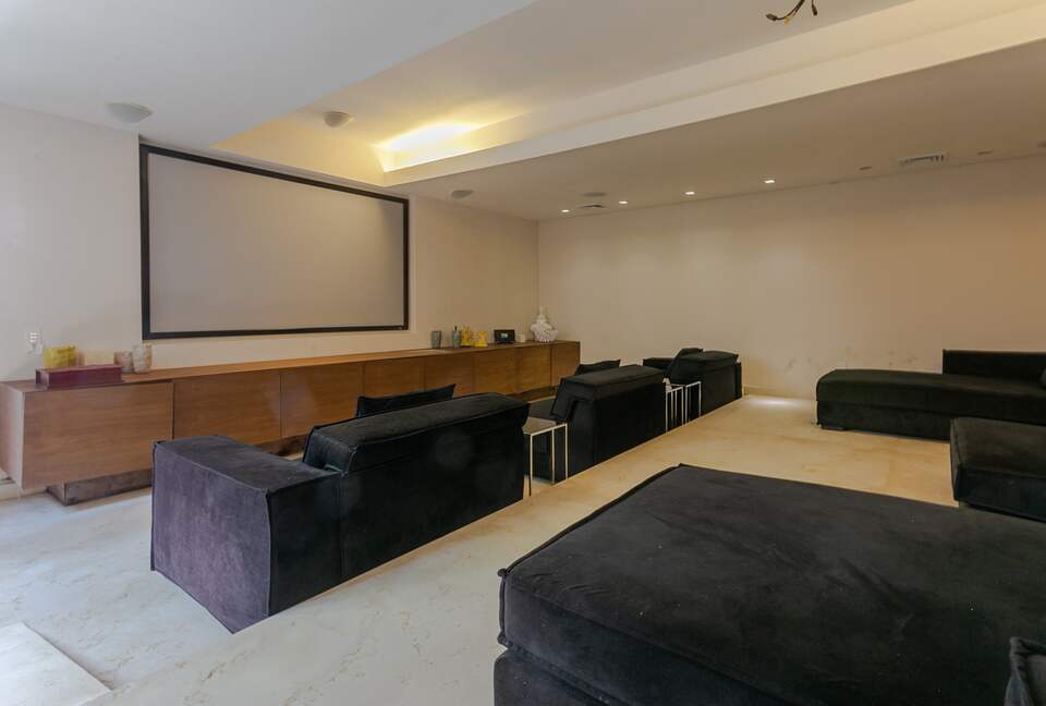 Home Exchange in Acapulco, Mexico, home theater