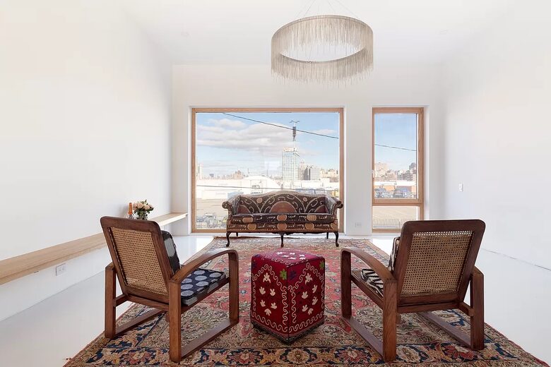 Modern All White Luxury Townhouse in Brooklyn, Heated Pool & Awesome Views - New York City, New York