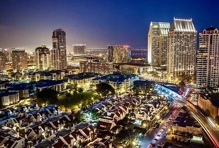 Home Exchange in San Diego, CA, night life view