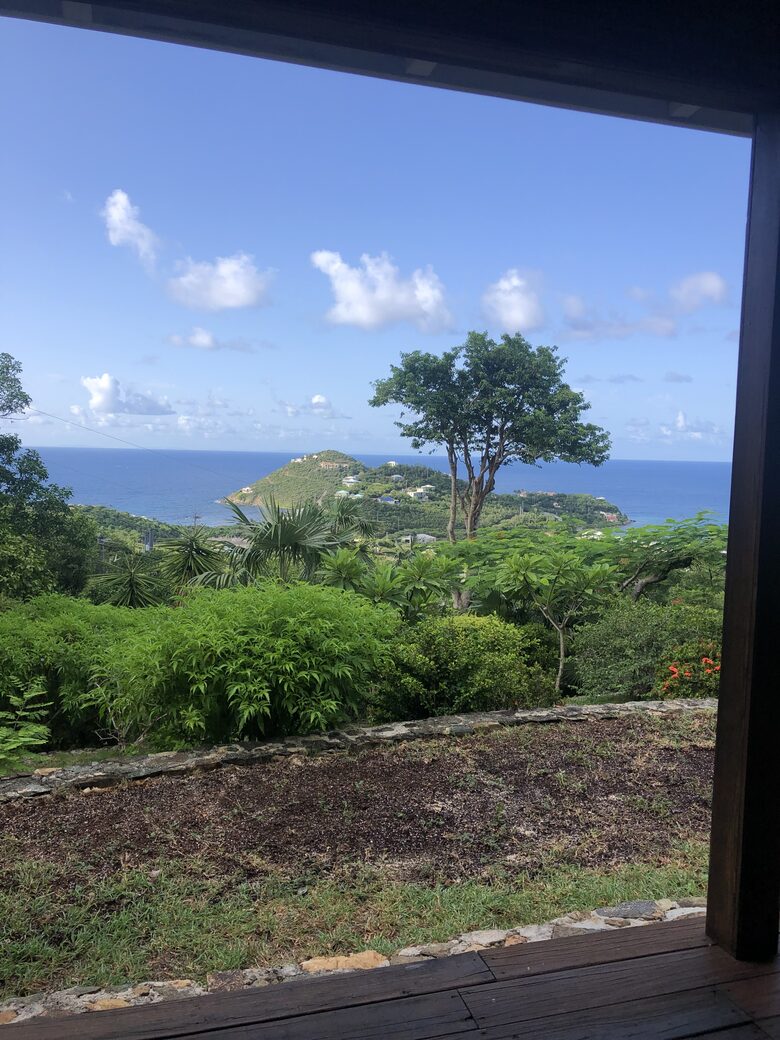 Home Exchange in St. John overlooking Hart Bay and Chocolate Hole Bay