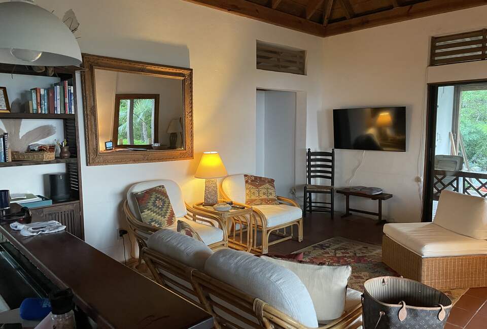 Home Exchange in St. John, USVI, Living room