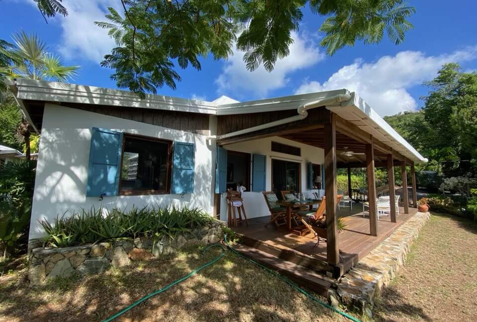 Home Exchange in St. John, USVI, outdoor living and lounge