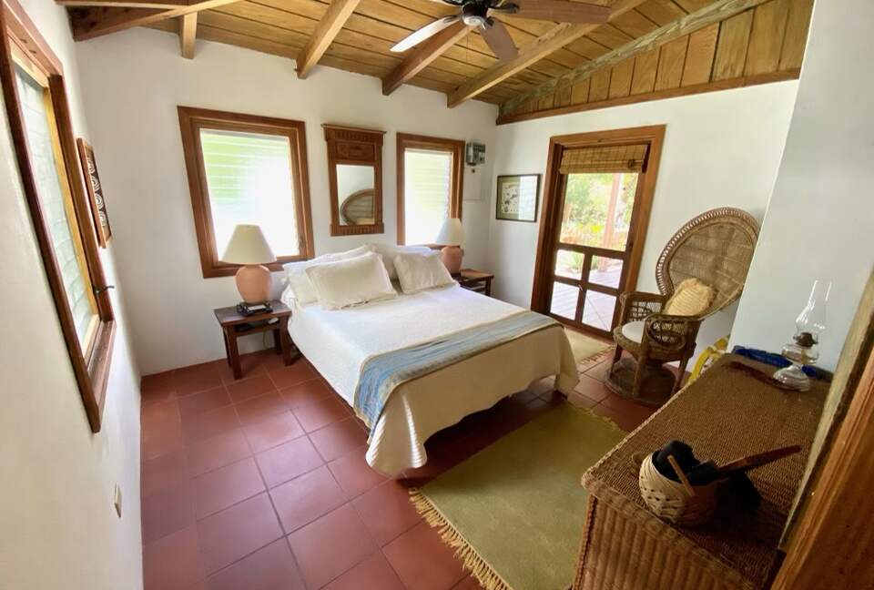 Home Exchange in St. John, USVI, Master bedroom