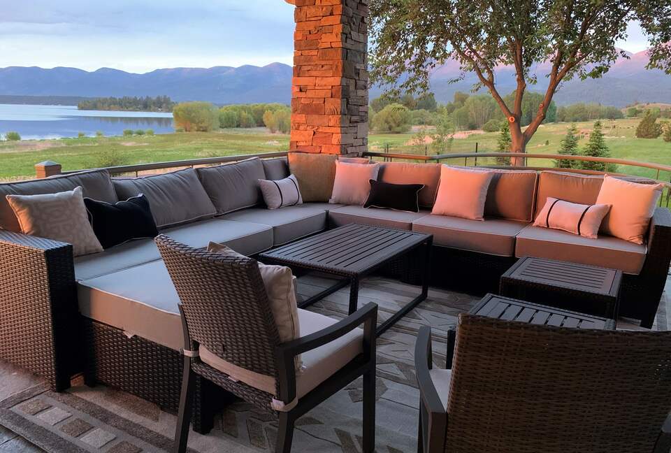 Home Exchange in Polson, Montana wonderful views of mountains and lake