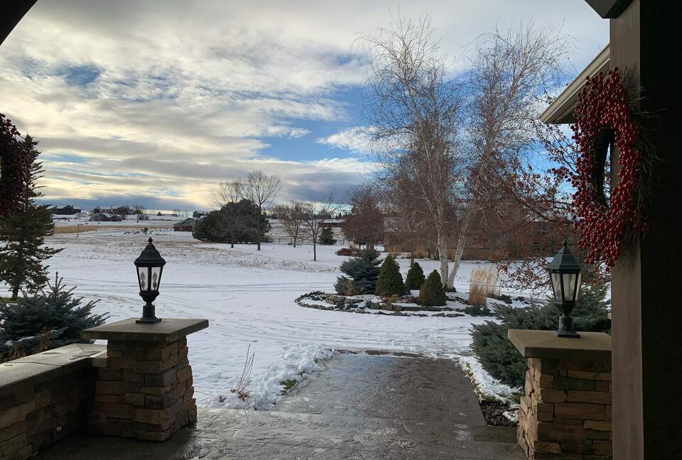 Home Exchange in Polson, Montana snow views!