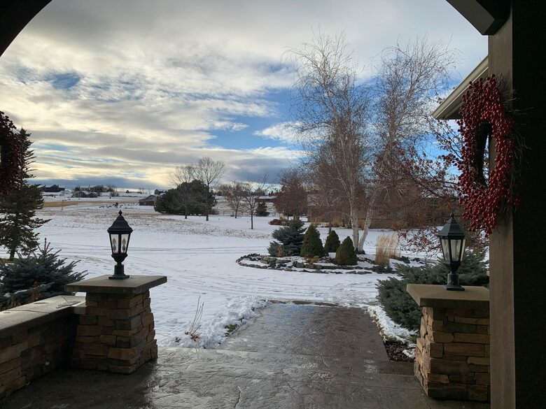 Home Exchange in Polson, Montana snow views!