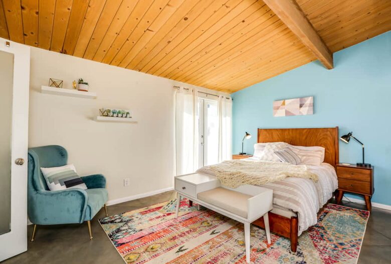 Home Exchange in Palm Springs, CA, master bedroom