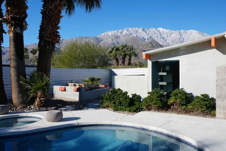 Home Exchange in Palm Springs, CA, mountain views