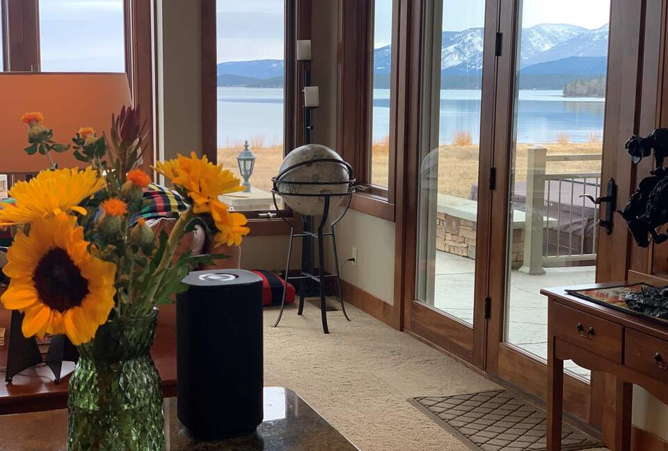 Home Exchange in Polson, Montana charm all around the home