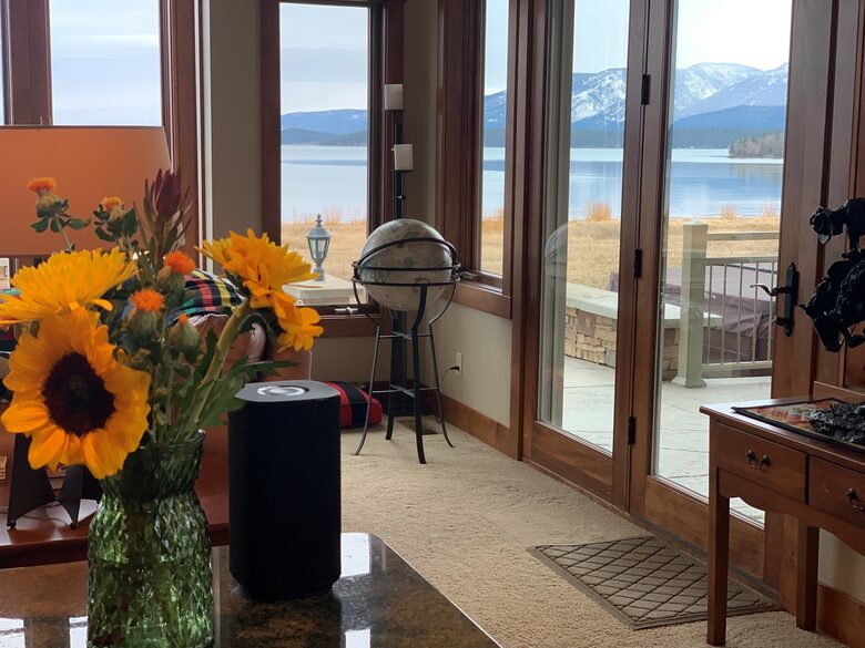 Home Exchange in Polson, Montana charm all around the home