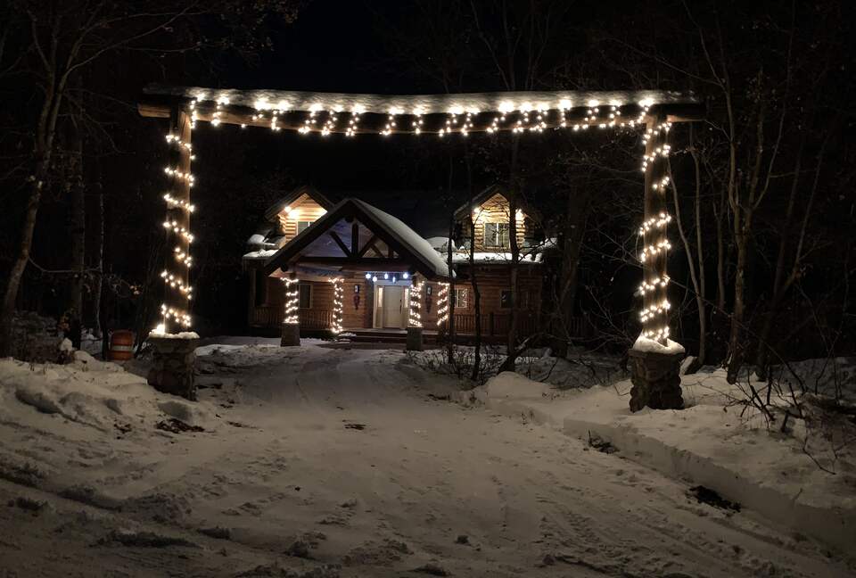 Christmas time in snake creek canyon