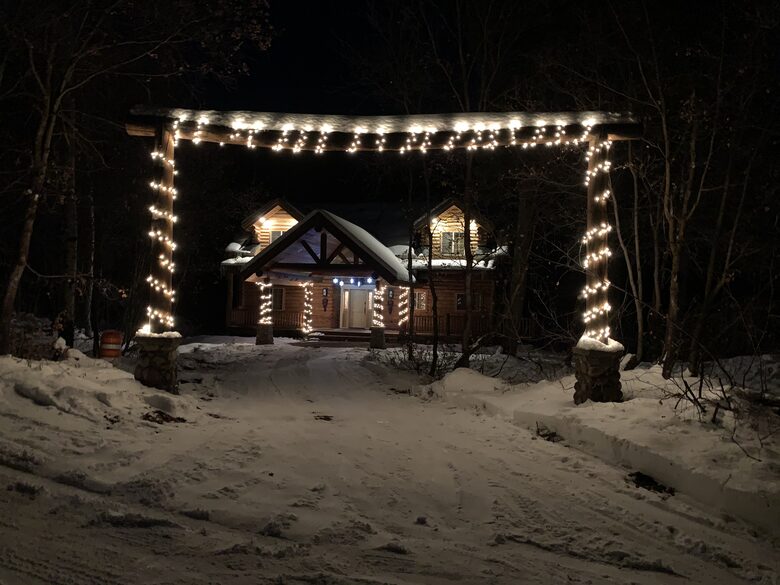 Christmas time in snake creek canyon