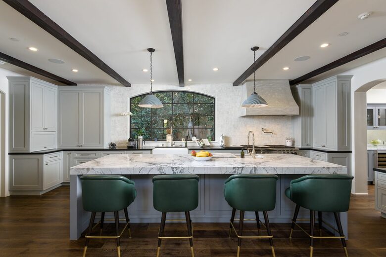 Home Exchange in Santa Monica, CA, kitchen island stools