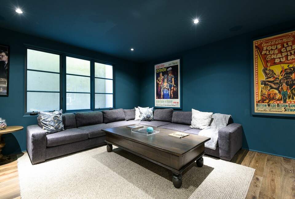 Home Exchange in Santa Monica, CA, theater room