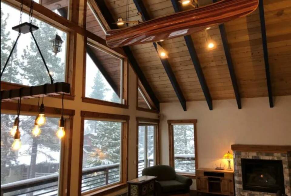 Home Exchange in South Lake Tahoe, CA, vaulted ceilings