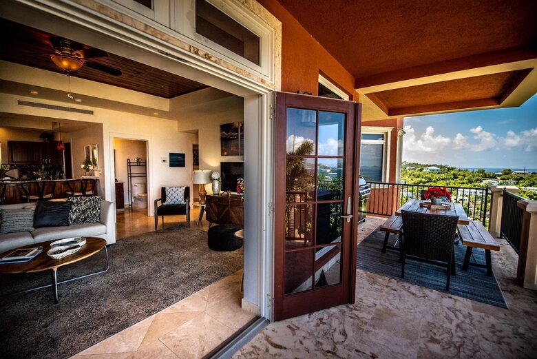 Home Exchange in St. John, USVI, outdoor/indoor living