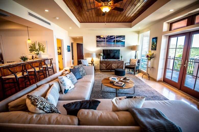 Home Exchange in St. John, USVI, dreamy family room