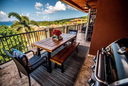 Home Exchange in St. John, USVI, outdoor grill and dining