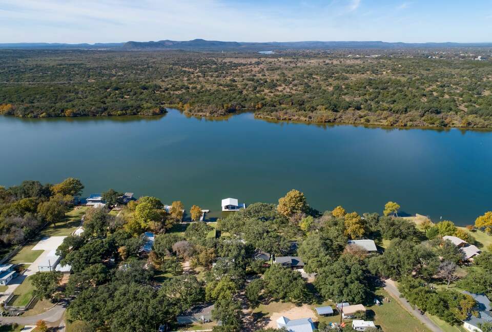 Lakefront Designer's Home on Lake LBJ - Kingsland, Texas
