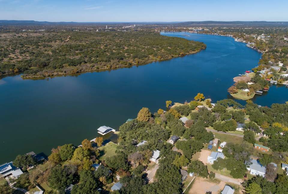 Lakefront Designer's Home on Lake LBJ - Kingsland, Texas