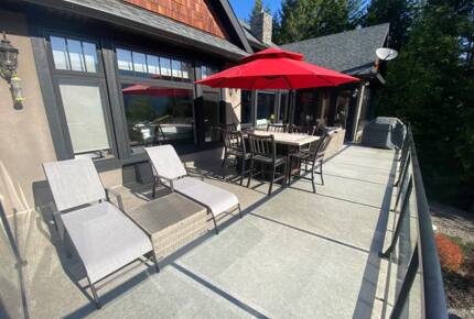 Home Exchange in British Columbia outdoor indoor living